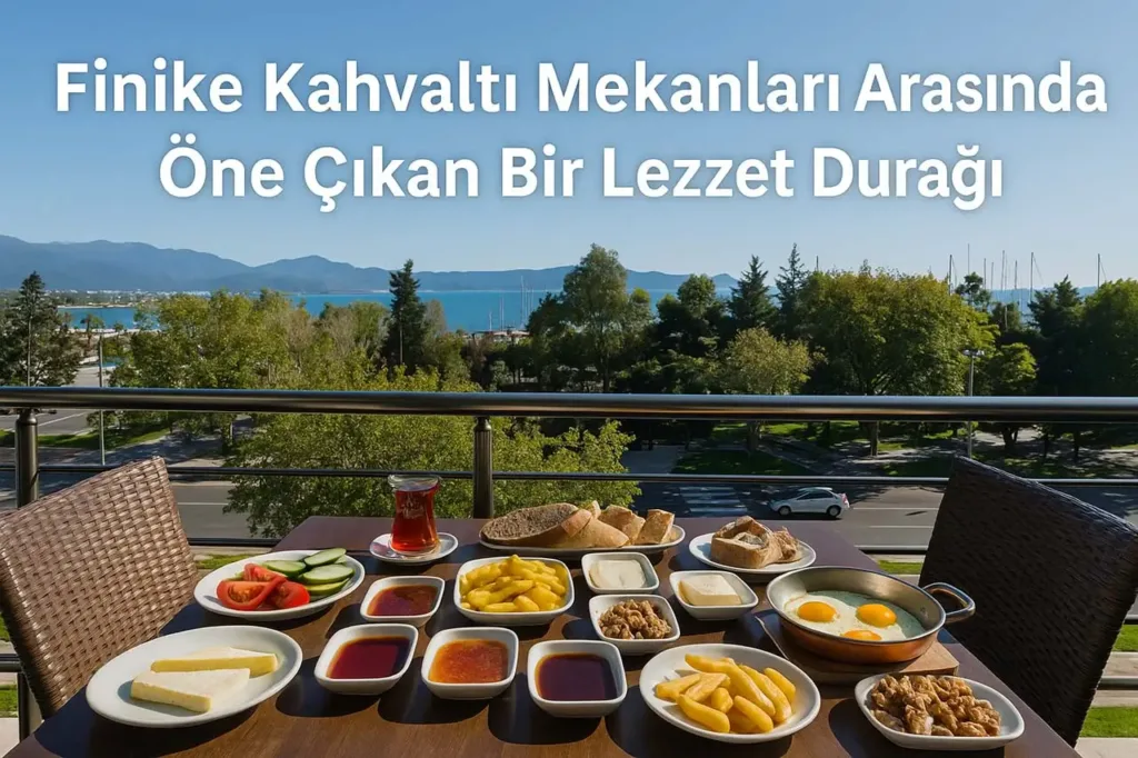 Finike Kahvaltı Mekanları Arasında Öne Çıkan Bir Lezzet Durağı