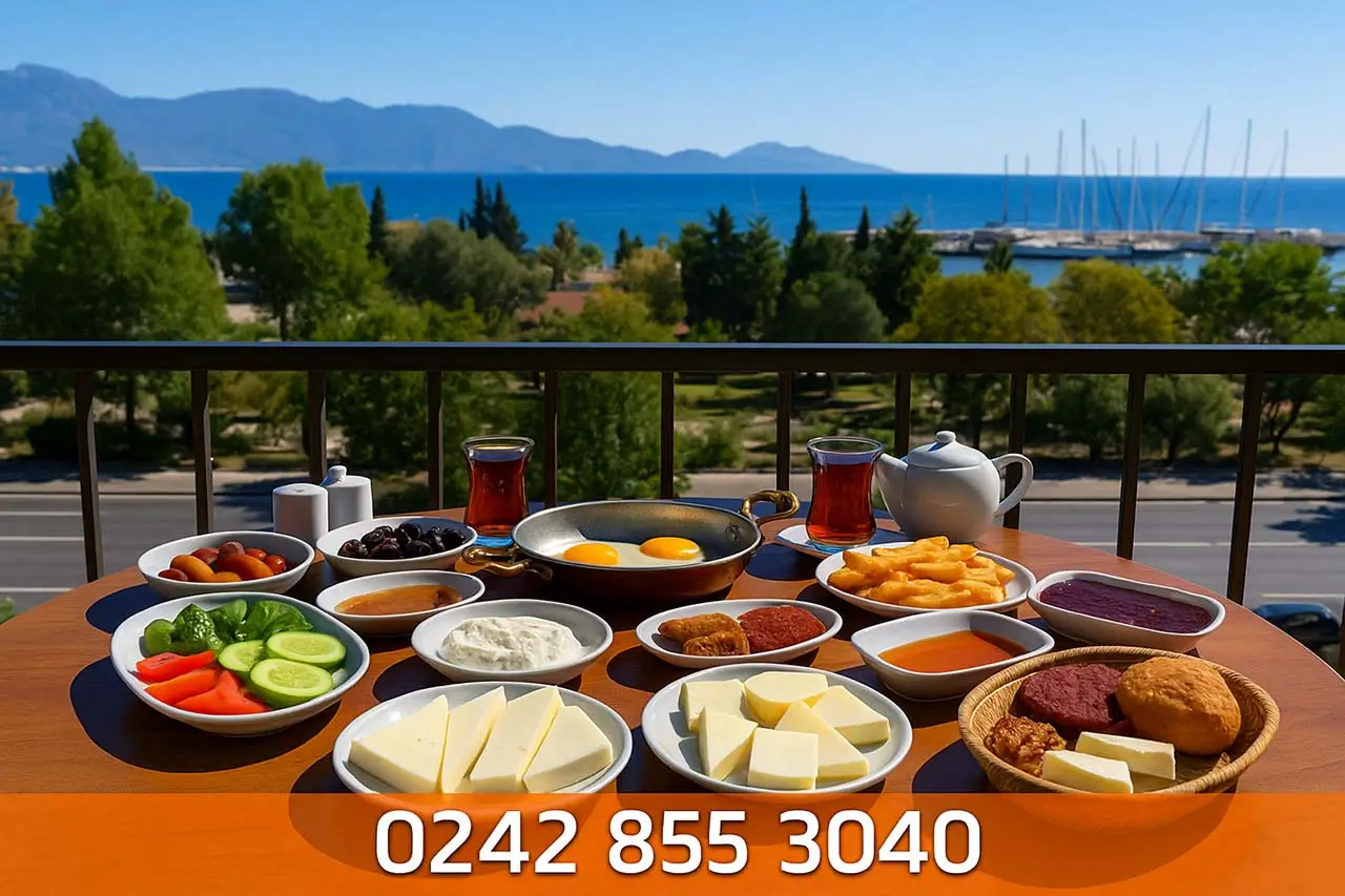 Tatilinizi Zenginleştirecek Antalya Finike Kahvaltı Yerleri